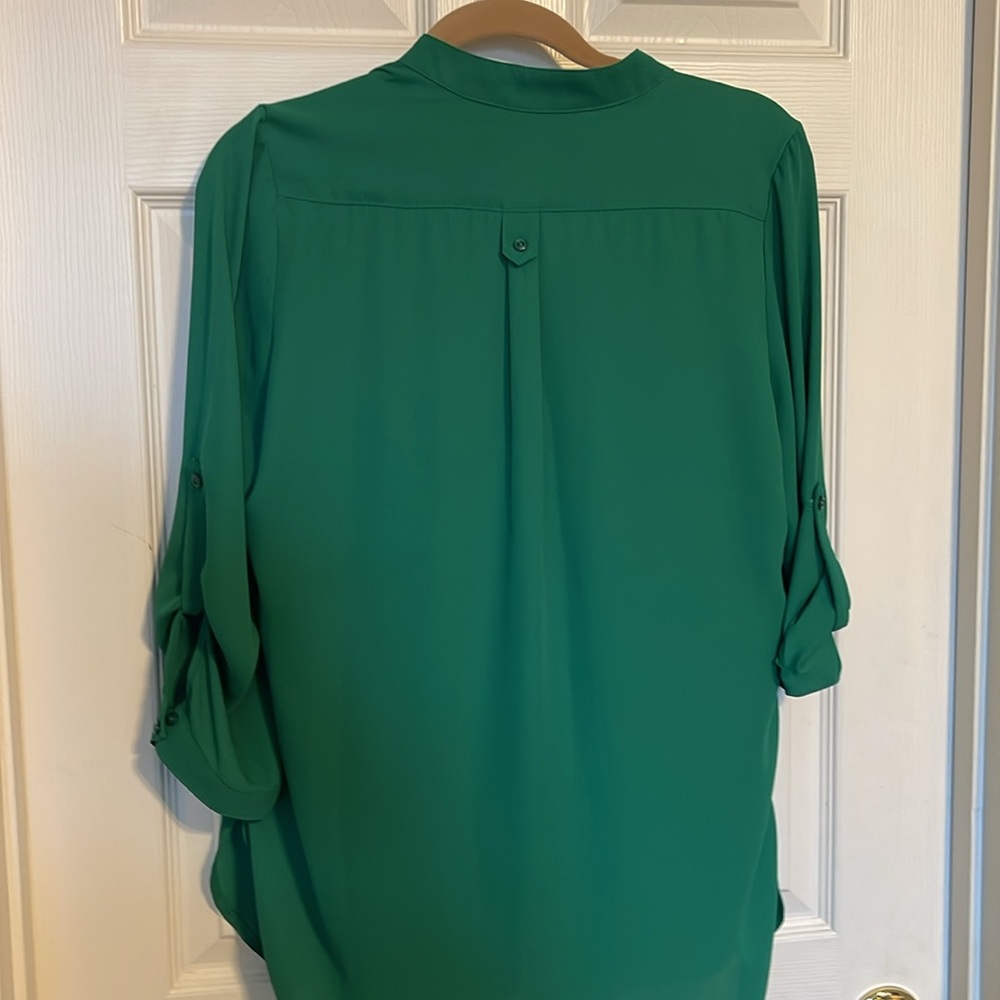 41 Hawthorn Emerald Green Blouse - Picture 4 of 4